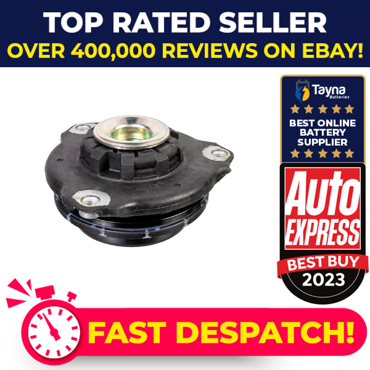 Top Strut Mounting fits JEEP COMPASS MP 1.3 Front 2020 on 46337540 52017224 Febi