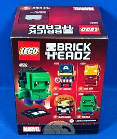 New THE HULK - Lego BRICK HEADZ 41592 - Marvel Comics SUPER HERO Building Set