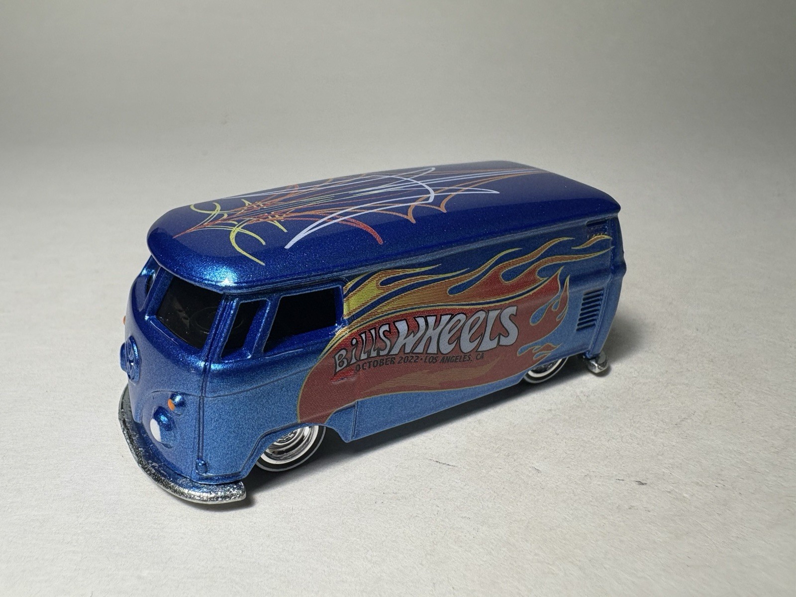 Loose Hot Wheels VW T1 Panel Bus from Nightstalker Customs. “Bills Wheels”