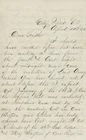 George H. Stevens – 10th New York Cavalry – Civil War Handwritten Letter – 1865