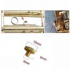 Reliable Support for Your For Trumpet with Metal Valve Slide Finger Ring Screws