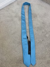 New ESPRIT 100 Silk Skinny Tie Blue