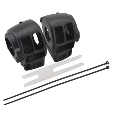 2x Handlebar Hand Control Switch Housing Cover For Harley Touring Electra Glide