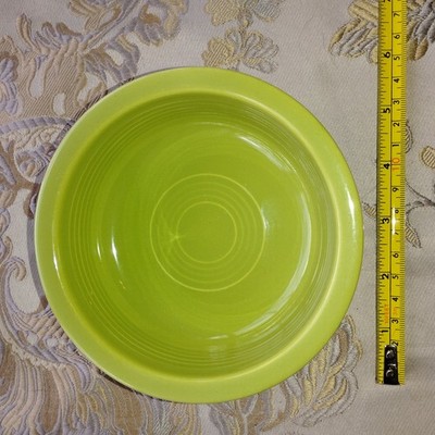 Vintage 1950s Fiestaware Fruit Salsa Dip Small Bowl 5 5/8'' 15 oz Chartreuse Read