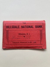 Hillsdale National Bank N.J. Westwood  Insurance Vintage Card Holder AUTO 1926?