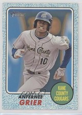 2017 Topps Heritage Minor League Edition Blue 12/99 Anfernee Grier #71 fm0