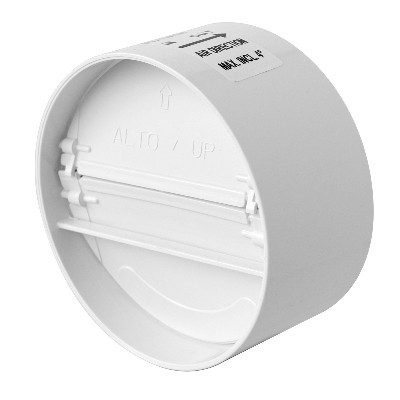 Valvola a farfalla di non ritorno aria per tubo cappa FIRST