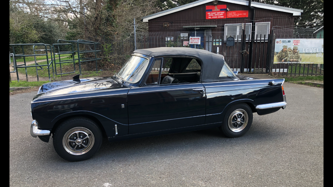 1970 Triumph Vitesse Convertible 2.0 Original Condition 16000 Miles Genuine