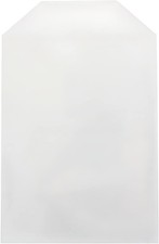 1,000 CPP Clear Plastic Sleeve W/ Flap Fits 14mm DVD Case Artwork 