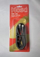 Hosa VDF-105 RF Coaxial 75 ohm Double Shielded Video Cable 5ft - BRAND NEW
