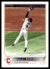 2022 Topps Bradley Zimmer Cleveland Guardians #407