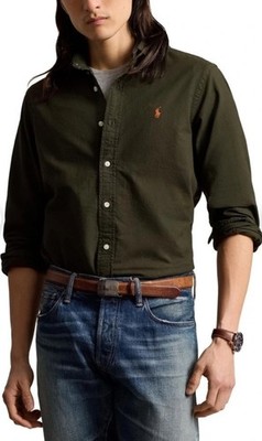 NWT Polo Ralph Lauren Big & Tall OLIVE Long Sleeve Garment Dyed