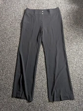 Patrick Gérard Pantalon Brad Trousers Size UK 16 Black Wide Leg Pants