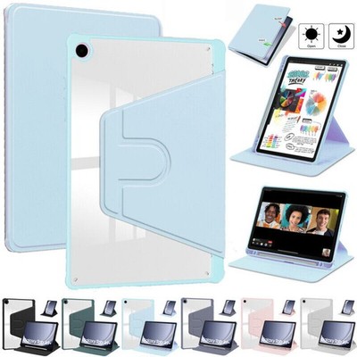 For Samsung Galaxy Tab A9 Plus A9+ S9 S10 FE Case Leather Shockproof Smart Cover