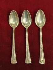 Erbe Ideal 3 (drei) Espressolöffel / Mokkalöffel