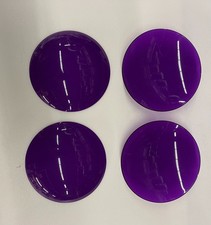 Lens cover,hard plastic, Pin-spot Par36,4 1/2" diameter, 4 pack dark purple