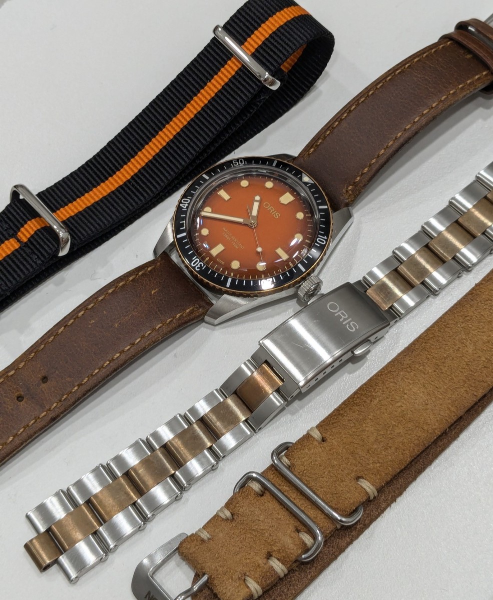 Oris X Revolution Diver 65 'honey' Limited Ed. Mens Watch 40mm