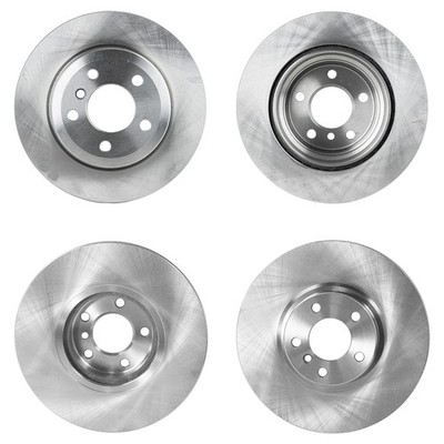 Front & Rear Brake Disc Rotors for BMW X5 X6 2010