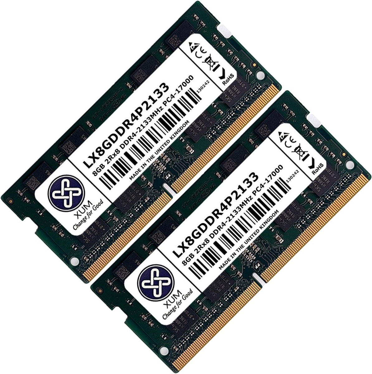 16GB 2x8GB DDR4 2133MHz PC4-17000 Memory RAM Laptop SODIMM 1.2V