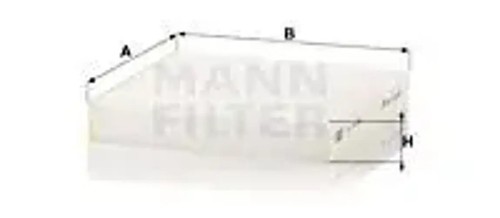 Juego de filtros FIAT PANDA, PANDA III MANN FILTER - Imagen 3 de 4