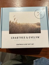NEW CRABTREE  EVELYN Goat Milk  Oat Bath Milk 16.9 oz EA LOT OF TWO