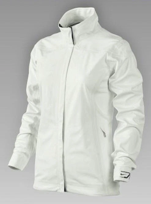 NIKE GOLF Sail Off White Storm Fit Elite Lightweight FZ Jacket NEW Womens XS S