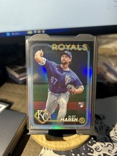 2024 Topps #163 Alec Marsh Rainbow Foil