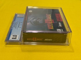 Mortal Kombat 2 (CGC 8.0 CIB with CGC 6.0 GUIDE!!!) Super Nintendo SNES not WATA
