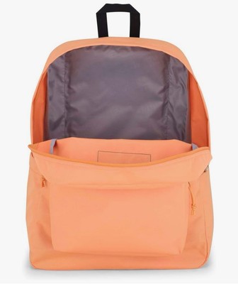 coral peaches jansport backpack ebay Cross Town 17" x 12.5" x 6" - Simple Bag for Everyone with 1 Main Compartment, Front Utility Pocket - Premium Class Accessories - Peach Neon Coral Peaches JanSport SuperBreak 25L Backpacks -