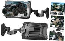 Dual Use Doors Off Side Mirrors Pair for 97-18 Jeep Wrangler TJ JK JKU