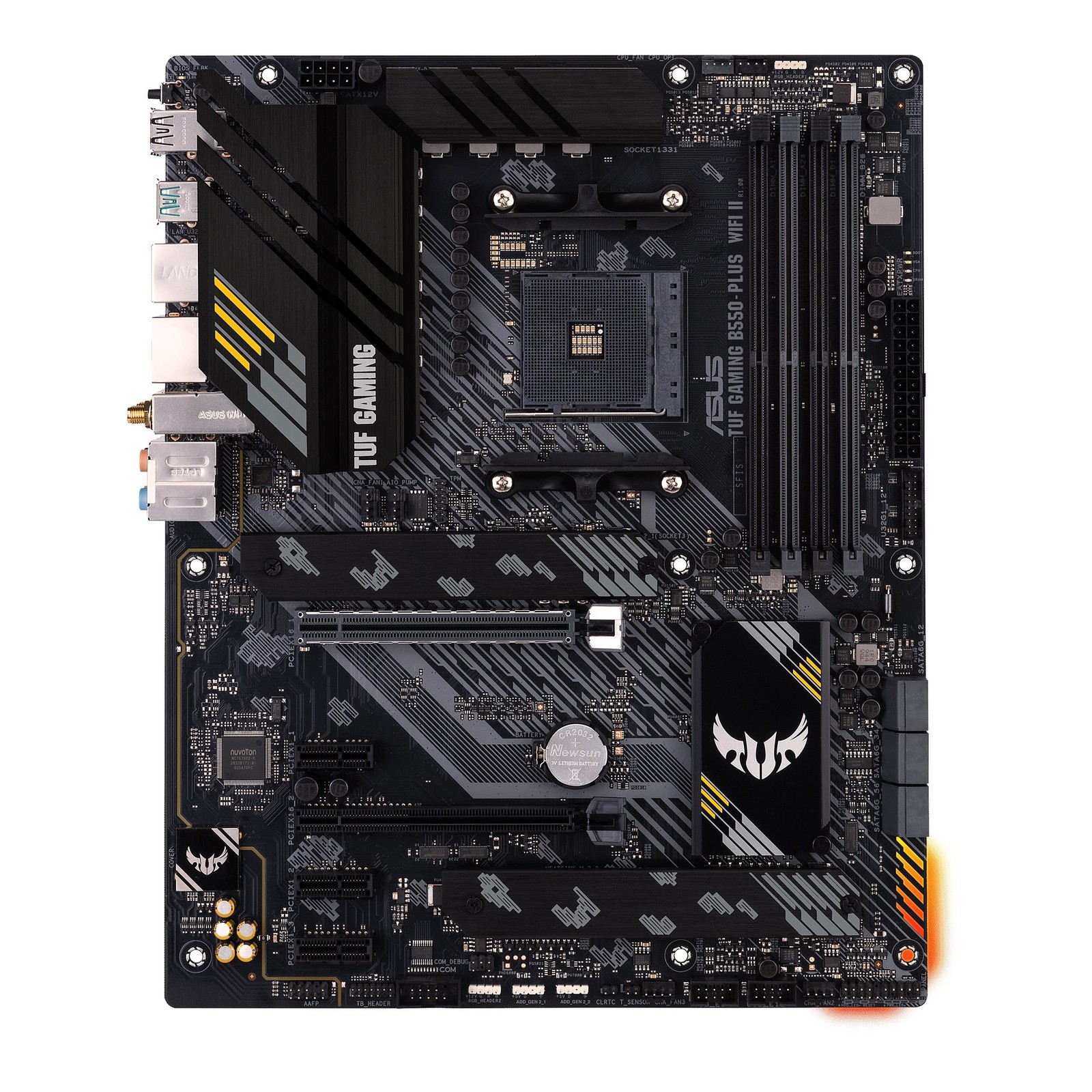 ASUS TUF GAMING B550-PLUS WIFI II AMD B550 Socket AM4 ATX - Immagine 2