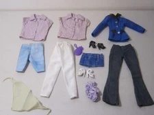 Lot of Barbie or Fashion Doll Clothes Mix and Match with Accessories!