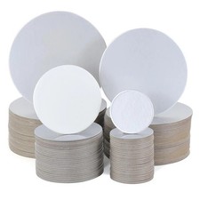 Espositore rotondo in cartone per torte argento base dessert varie misure UK