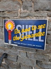 Shell Enamel Sign shell Spirit motor oil garage sign Sign Shell Sign
