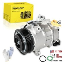 AC Compressor with Clutch Compcatible with Ram 1500 2014-2018  for Ram 1500