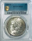 1889 S Morgan Dollar PCGS MS63