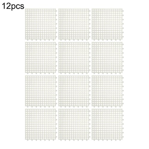 12 Pack of Interlocking Drainage Mats for Safe Spaces in Garden and For Garage - Picture 12 of 40