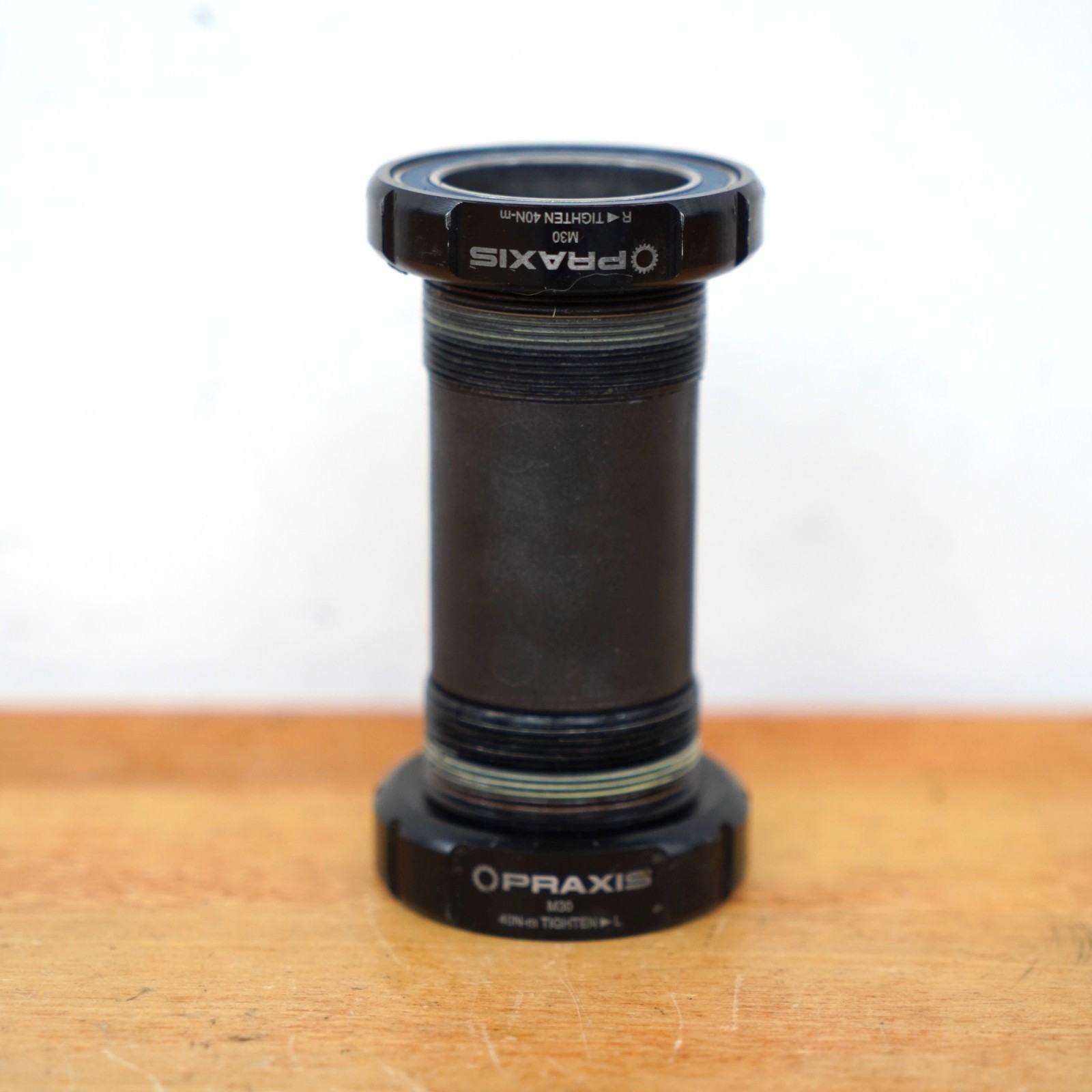 Praxis M30 Bottom Bracket Black 68/73mm Durable Road Bike Part