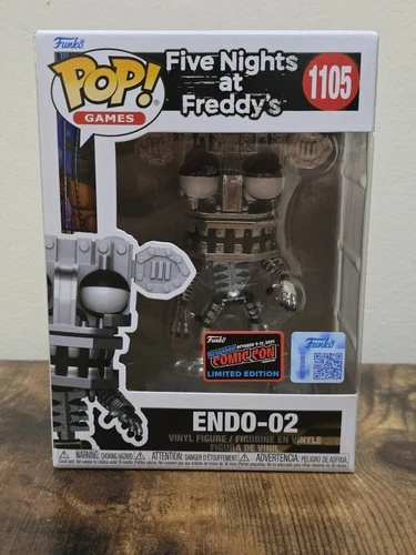 Funko Pop! Five Nights at Freddy's ENDO-02 #1105 NYCC 2025 Official Con Sticker