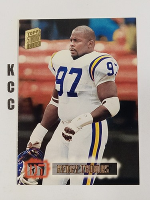 #ad 1994 Topps TSC Pro Football #352 Henry Thomas Minnesota Vikings $1.53