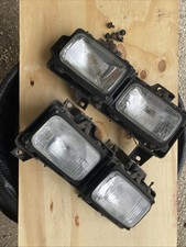 88 89 Chevrolet Gmc Obs Truck Quad Halogen Sealed Beam 4 Headlight Setup Chevy