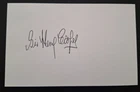 SIR HENRY COOPER  1934-2011 - BRITISH BOXING LEGEND  - HAND SIGNED 5x3 CARD