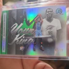2025/26 Bowman Basketball Kevin Durant Young Kings refractor ￼#YK-14 Thunder /99