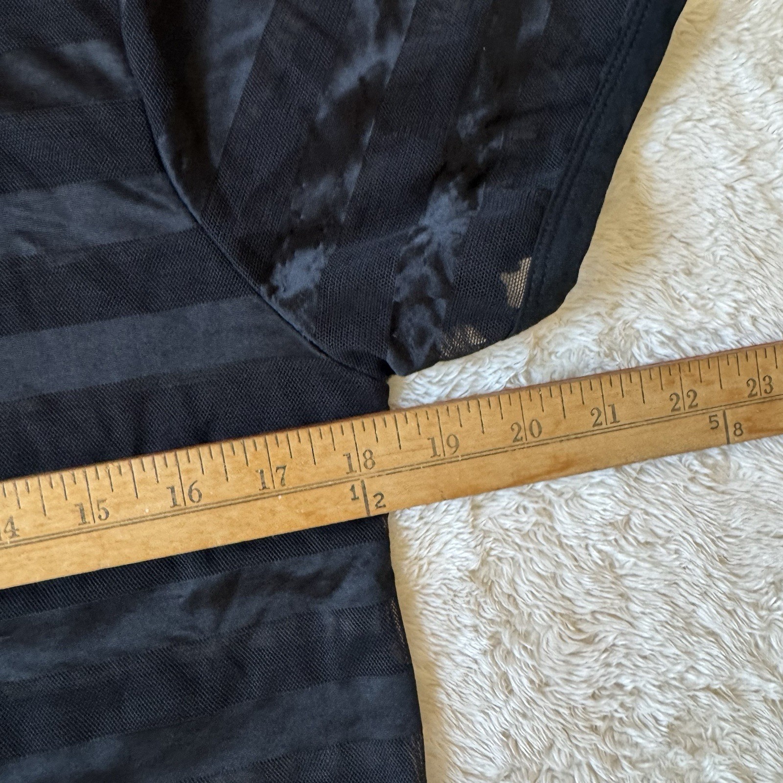 Knobs Ryan Hill San Francisco Sheer Mesh Black St… - image 6