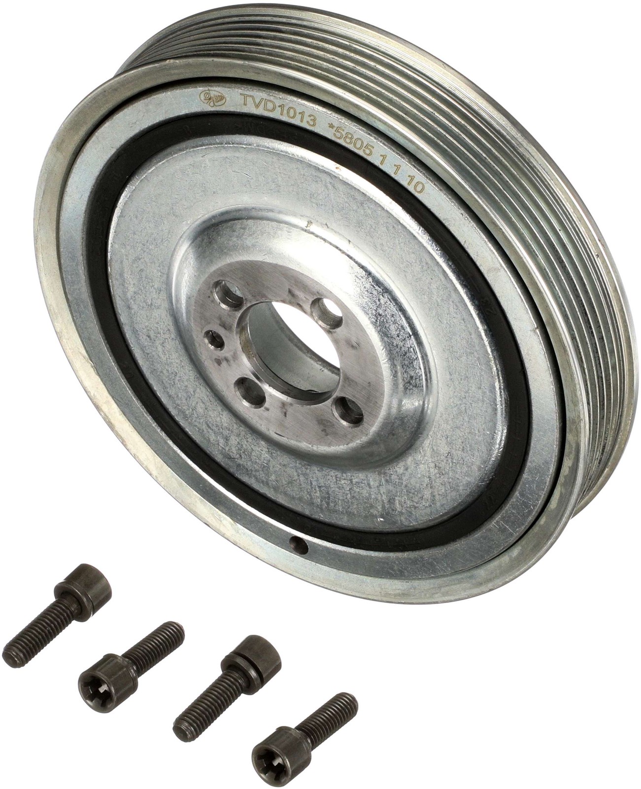 GATES-OE TVD1013A Belt Pulley, crankshaft for ALFA ROMEO,CADILLAC,FIAT,LANCIA,OP
