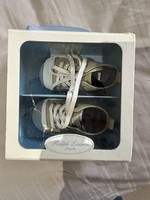 Ralph Lauren Layette Baby Shoes Crib Pre-Walker High Top - UK 3-6 Months - NEW