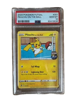2020 ポケモン ピカチュウ on the Ball #001 MINT9 Spec Details