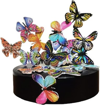 LICRAFT Desk Sculpture Butterflies Desktop Stress Relief Toy 22butterflies 