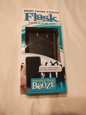 Smuggle Your Booze Hide Alcohol w Fake Smart PhoneFlask Concert Festival Plastic