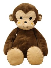 Plush Monkey Ollie, Brown 8 Inch Pack of 1 